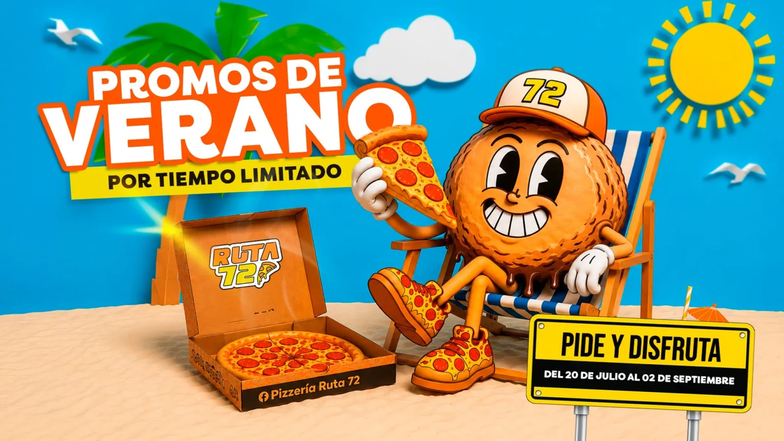 Promos de verano por tiempo limitado, del 20 de julio al 02 de septiembre